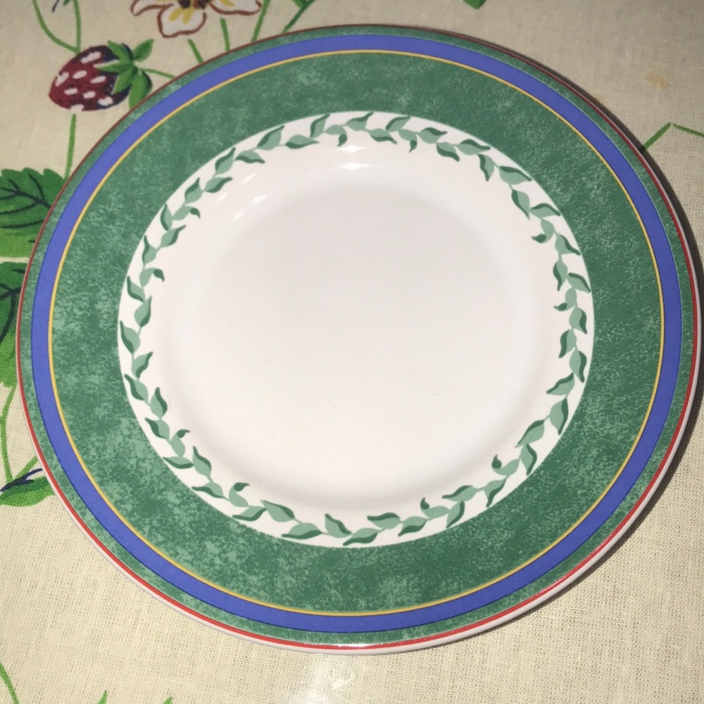 Plate Set 7 Smithsonian Botanic by INTERNATIONAL